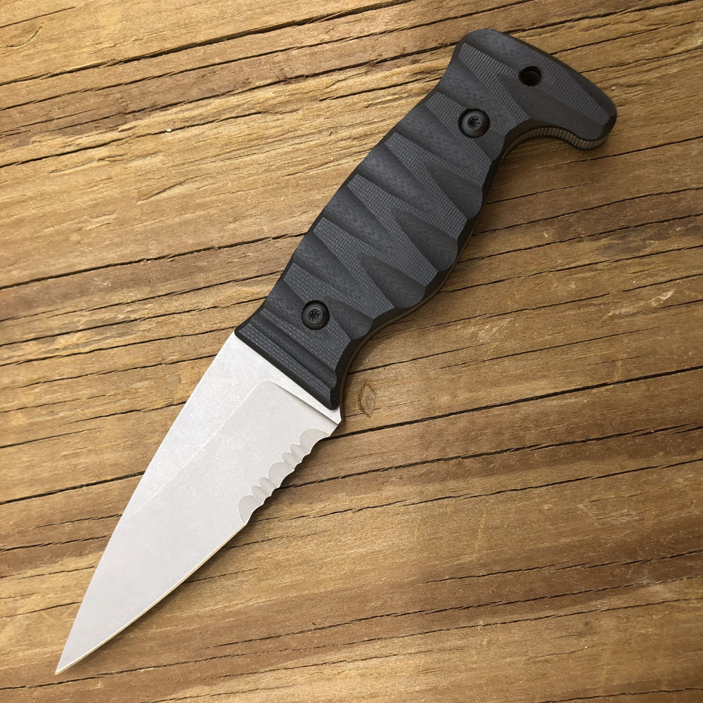 The Upgraded Northman Sterile Serrated Stonewashed • Amtac Blades