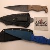 Magnus Brown Handle serrated