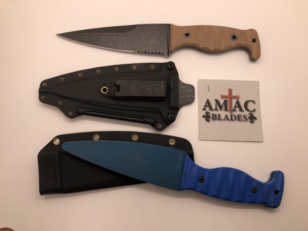 Magnus Brown Handle serrated