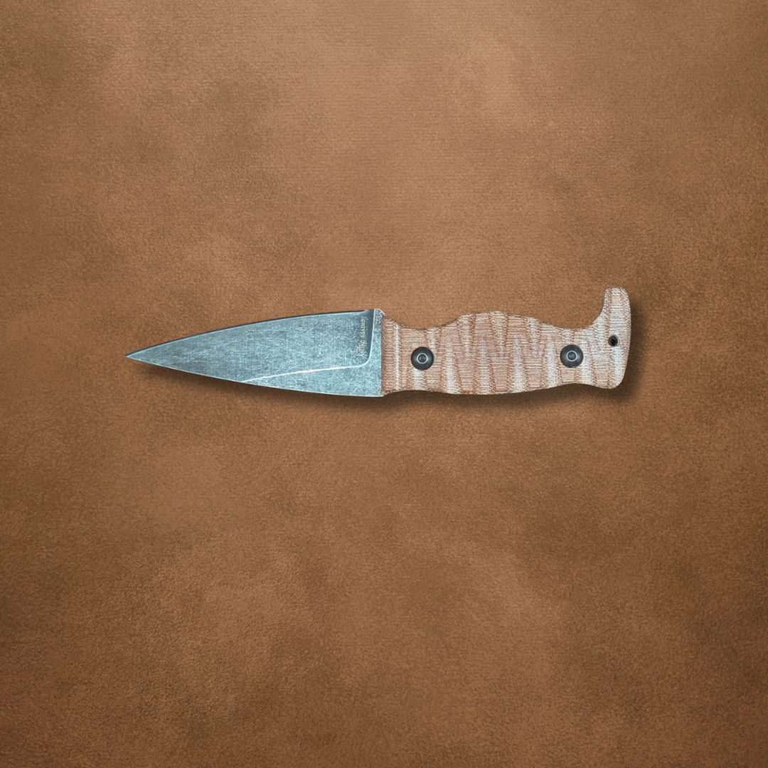 Natural Crosscut Linen Micarta 2