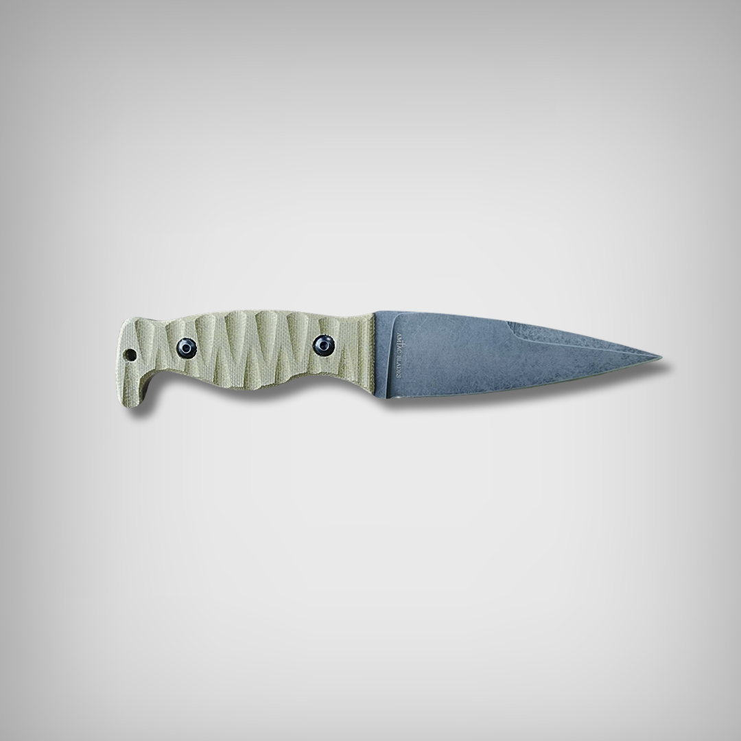 2 Magnacut Minuteman II OD Green Micarta