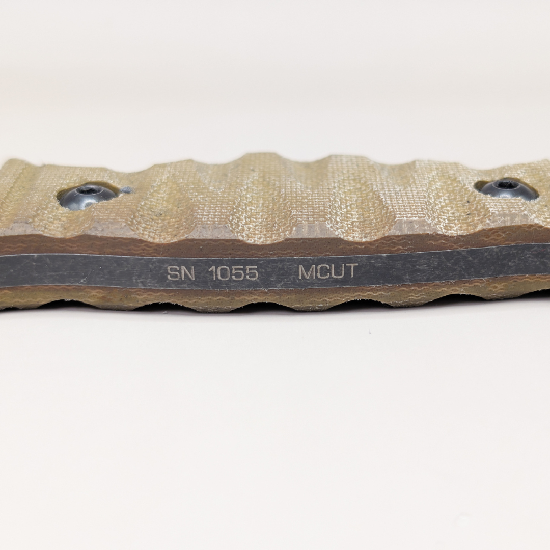 3 OD Green Canvas Micarta