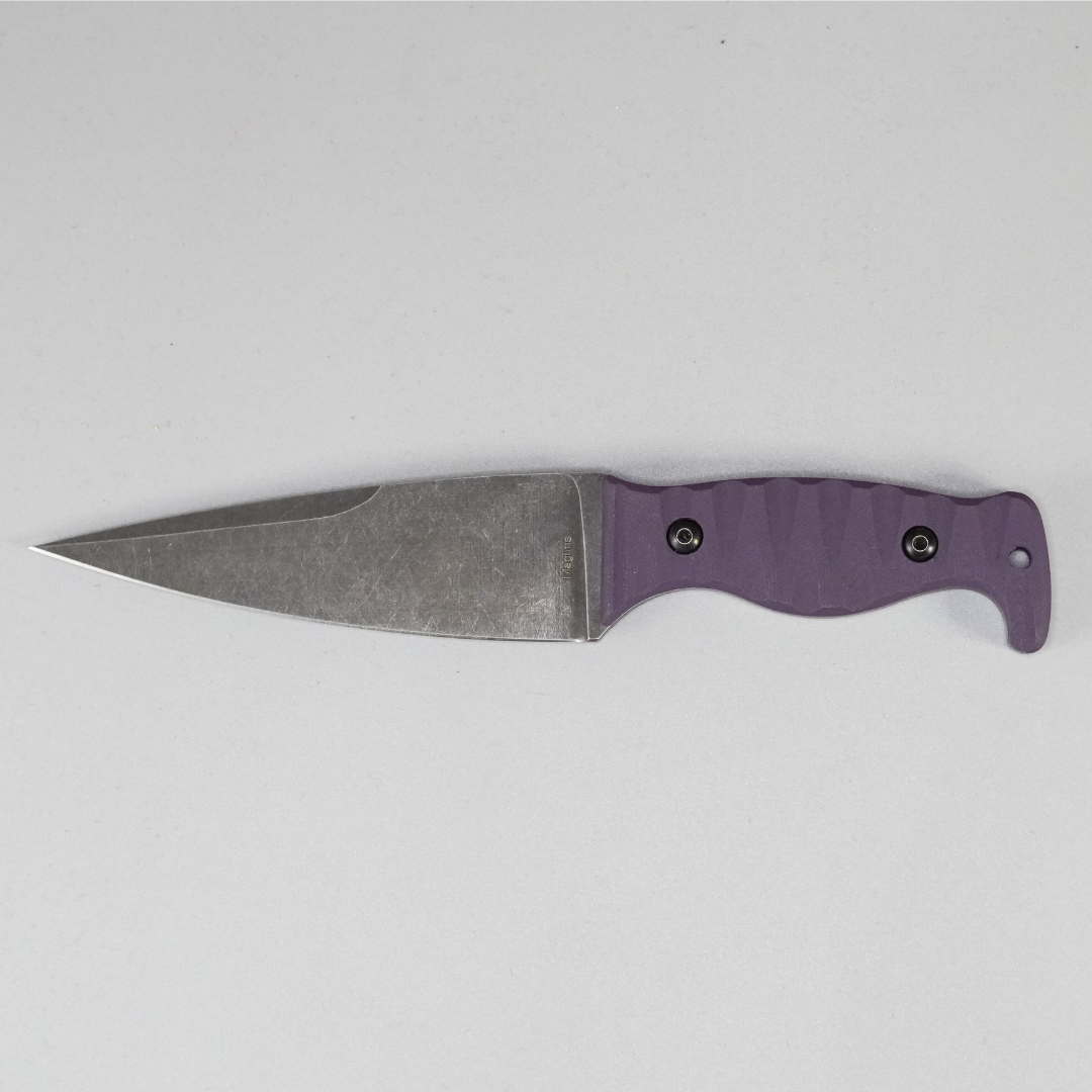 Amtac Blades Custom Magnacut Magnus – Royal Purple G10 Handle 512