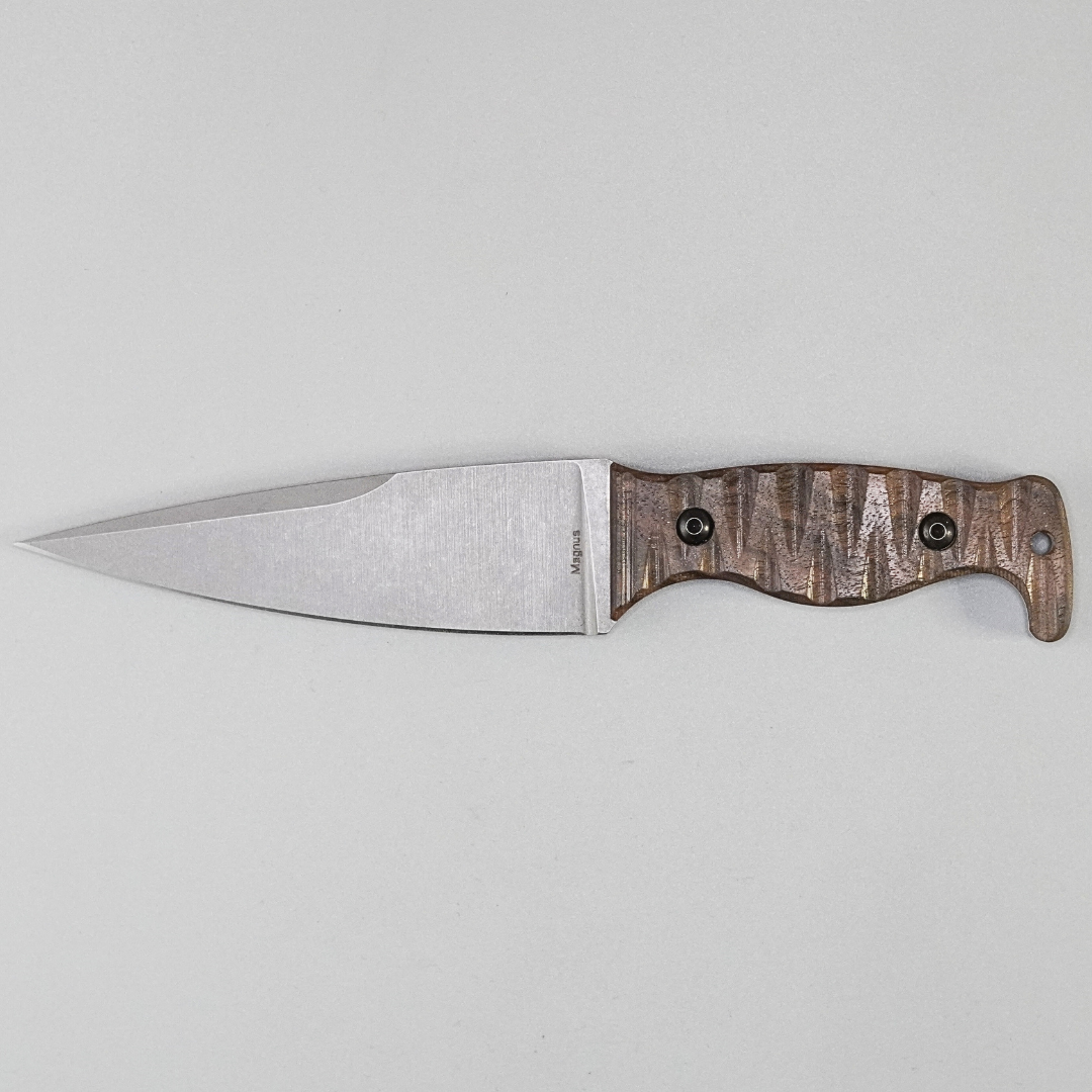 Amtac Blades Custom Magnacut Magnus – Turkish Walnut Wood Handle 523