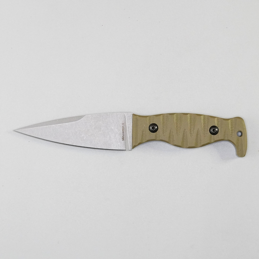 Amtac Blades Custom Magnacut Minuteman II - G10 OD Green Handle 797