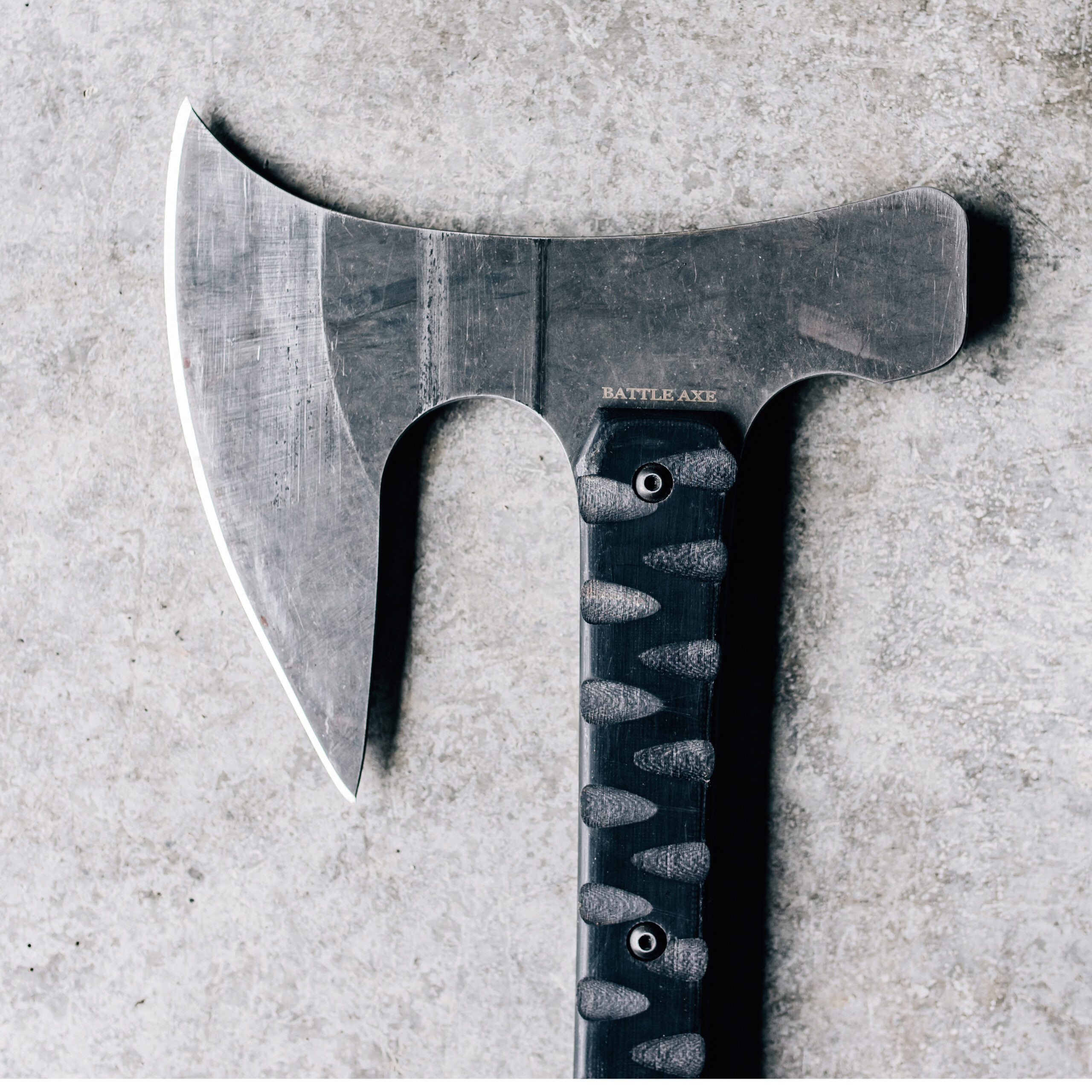 Pre-Order: Amtac Blades Battle Axe - Black Handle - Shipping in