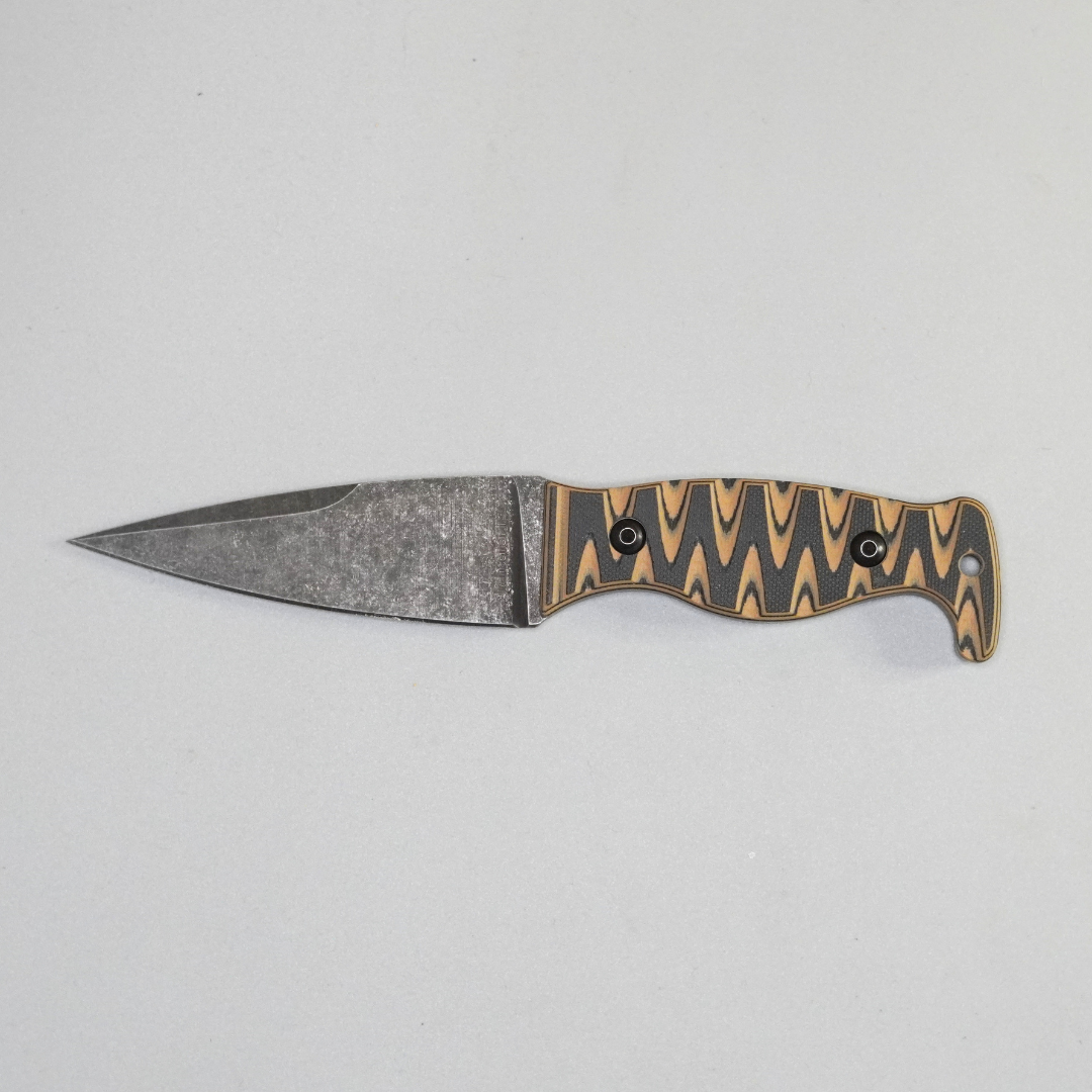 Amtac Blades Custom Magnacut Minuteman II - G10 Black/Coyote Brown Handle 823