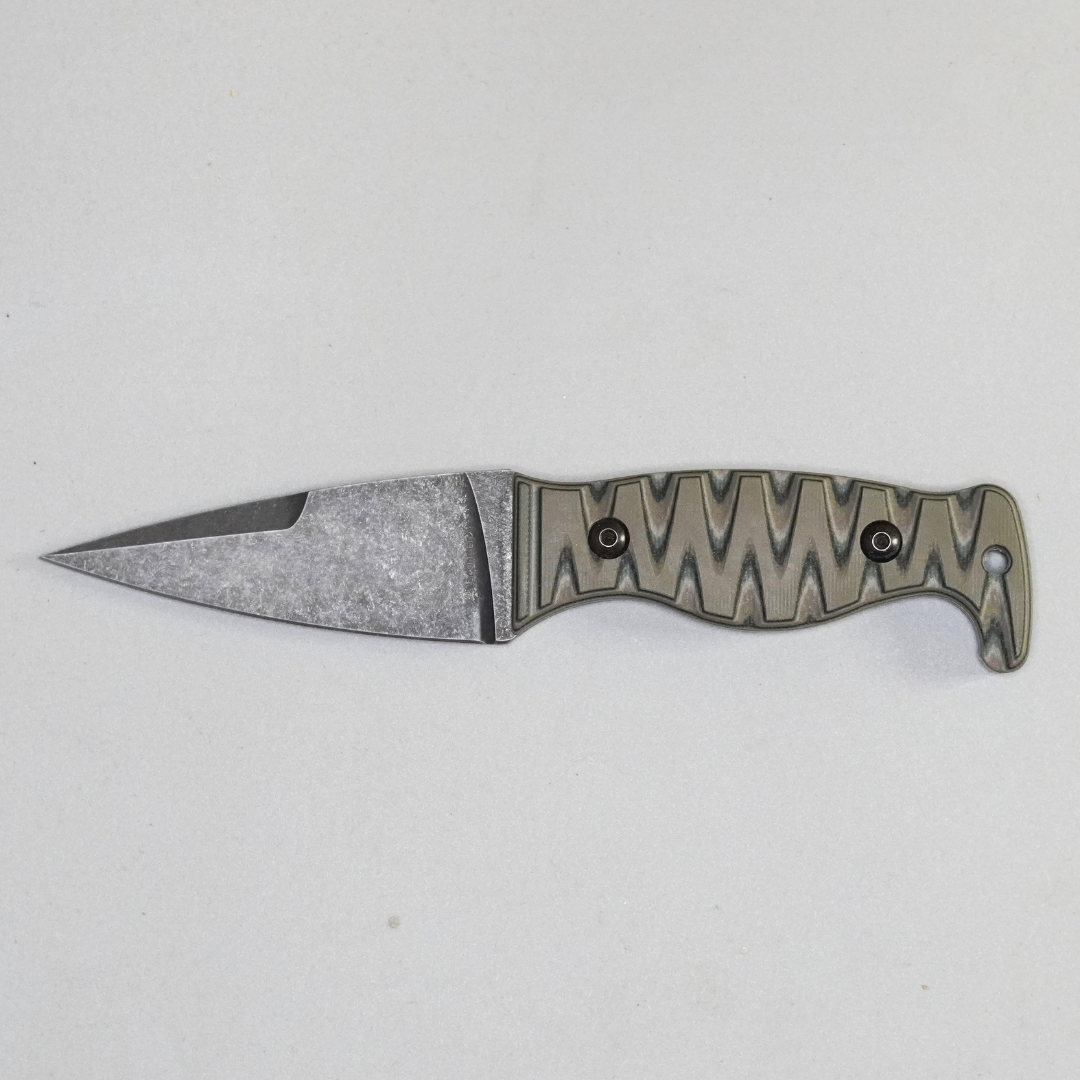 The Magnacut Custom NorthmanX (Non-Serrated) 5 Color Camo G10 Handle 393